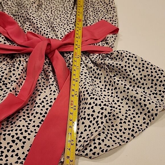 Candies Hearts Tank Top Sz Small Bow Waist Vtg Inspired Y2k Retro Fairy Parisian - Picture 4 of 8